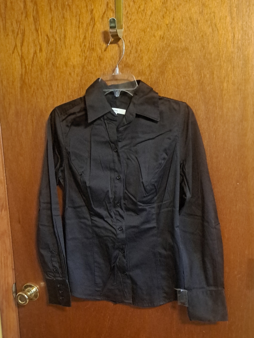 NWOT Women's Merona Button Down Top Size Small